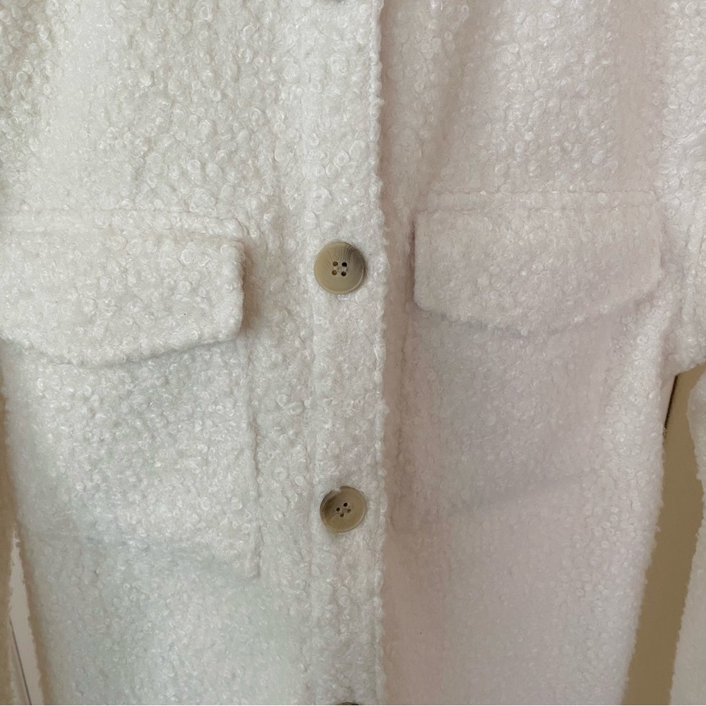 Sherpa Button Down Shacket - image 7